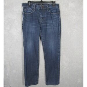 J Brand Mens Kane Slim Straight Leg Dark Wash Blue Denim Jeans Size 31x29